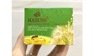 Thu hồi toàn quốc lô sản phẩm kem dưỡng trắng Hasumi kém chất lượng